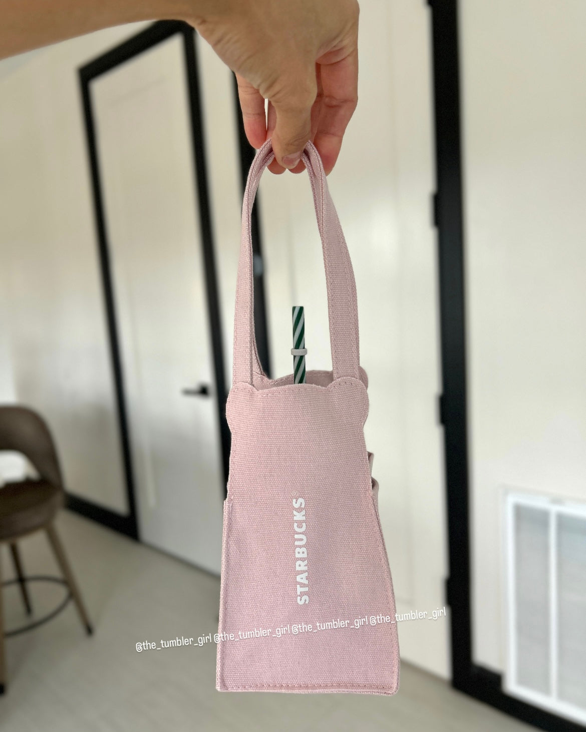 Starbucks Taiwan Bearista Canvas Tumbler Bag (READY TO SHIP)