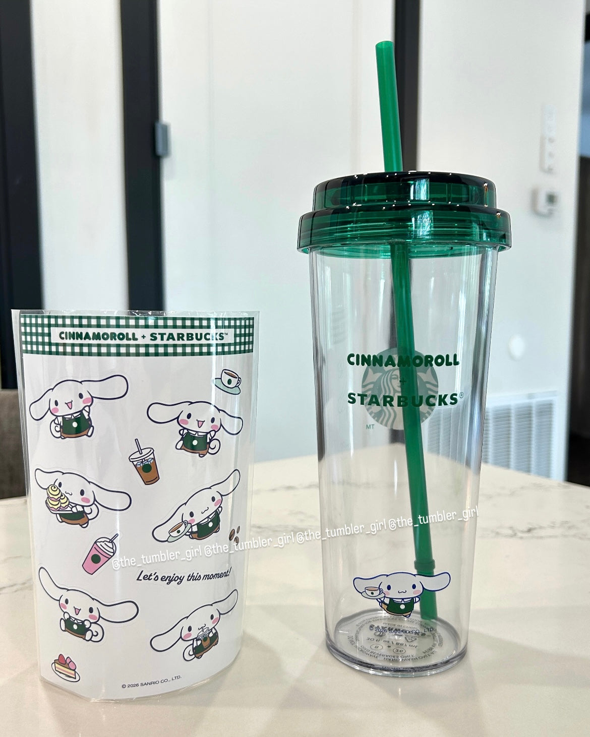 2026 Philippines Exclusive Cinnamoroll 30oz Trenta DIY Acrylic Cold Cup (READY TO SHIP)