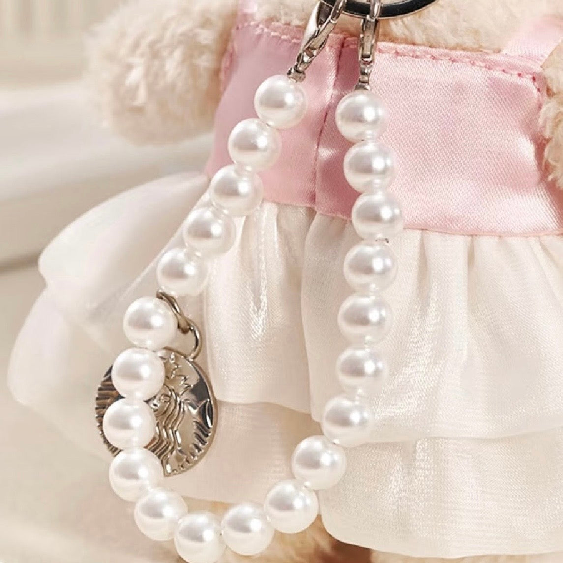 Starbucks China Princess Afternoon Tea Series Cute Bear Keychain/Charm (READY TO SHIP)