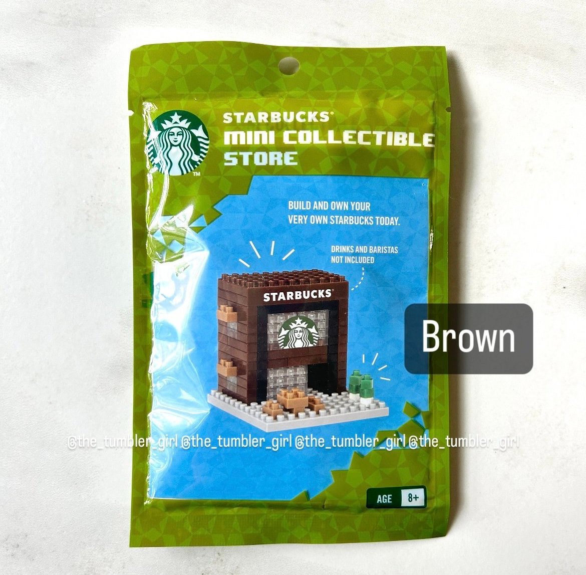 Starbucks Hong Kong Limited Mini Brick Store Collectible Building Toy (READY TO SHIP)