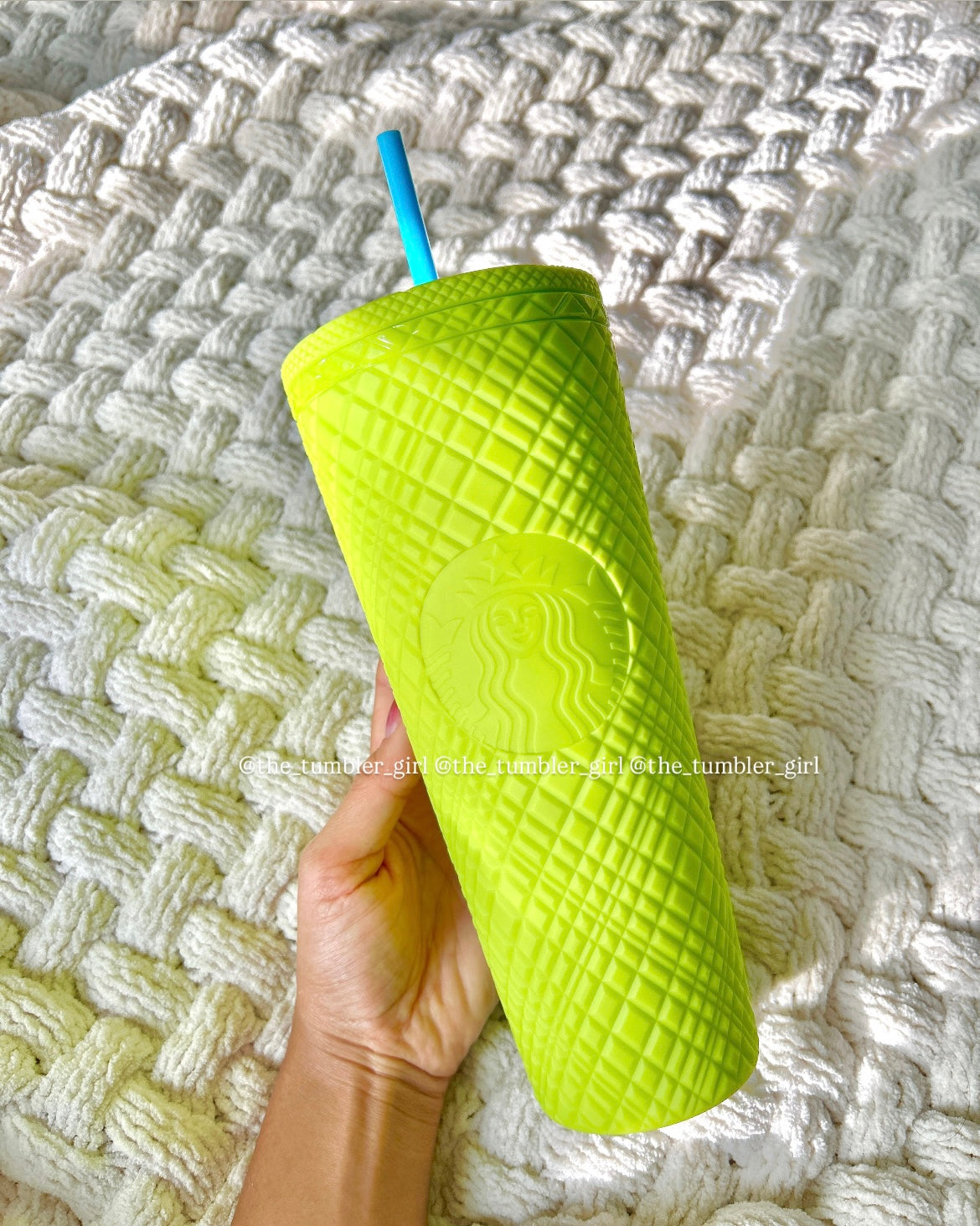 Starbucks Latin America Exclusive Halloween Neon Green Jeweled Tumbler